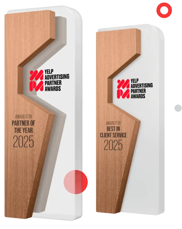 YAPAs-2025-Trophies-desktop-png - Shane Arts Shane Arts Yelp Advertising Partner Awards